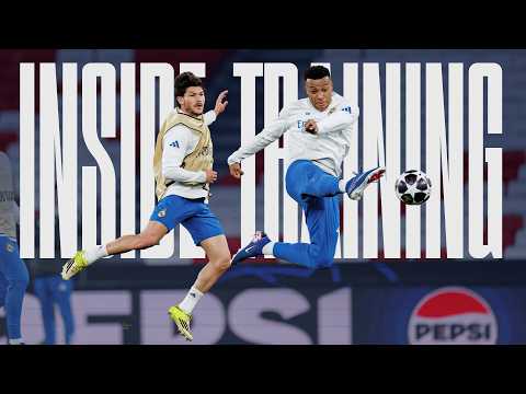 Real Madrid trains in Lisbon! | CHAMPIONS LEAGUE