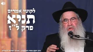 לקוטי אמרים תניא פרק ל"ז חלק ה' הרב יעקב משה וואלבערג | שנת תשפ"ה