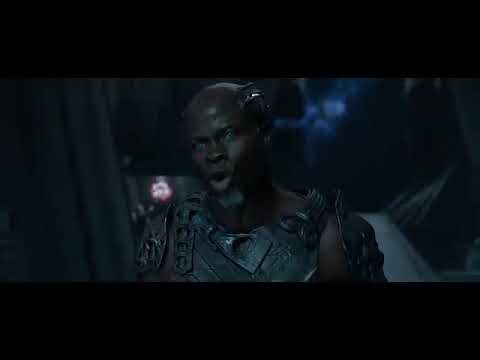 Guardians of the Galaxy I: (2015) Ronan arrives scene