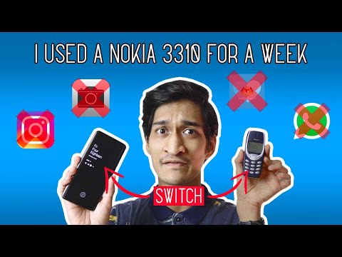 I used a Nokia 3310 for 7 Days! | NO SOCIAL MEDIA, NO INTERNET, JUST SNAKE🐍