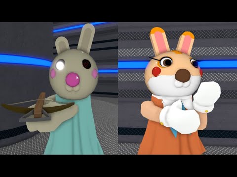 Bunny vs Rabbit Jumpscare - Roblox Piggy APFAR