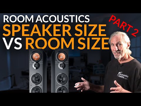 Speaker Size VS Room Size Part 2 - www.AcousticFields.com