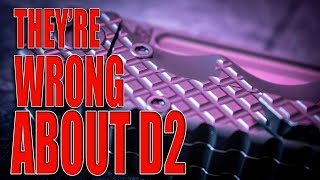D2 Knife Steel Comparison - Steel Snobs Episode 1