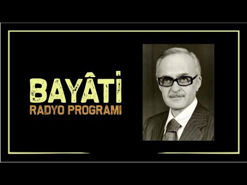 Bekir Sıdkı Sezgin-Radyo Programı (Bayati)