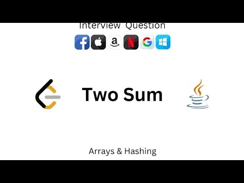 Two Sum Leetcode Solution In Java Hashmap Approach Explained