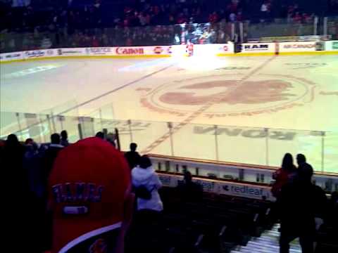 Flames Vs Tampa Bay Lightning Dec 2010 Calgary Alberta