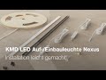 Kmd LED Einbauleuchte Nexus Auf Rolle Installation Leicht Gemacht