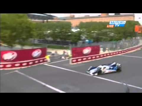 ALMS 2012 Baltimore Start Pile Up