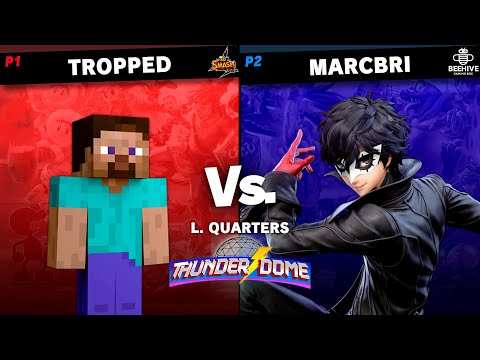 THUNDERDOME Tropped (Steve) Vs. Marcbri (Robin, Joker) - L. Quarters Finals