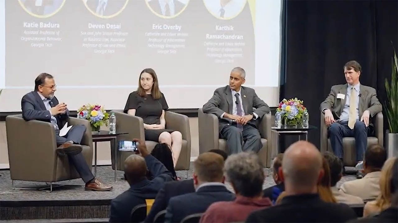 The Impact of AI on Business: A Scheller Faculty Panel, Video