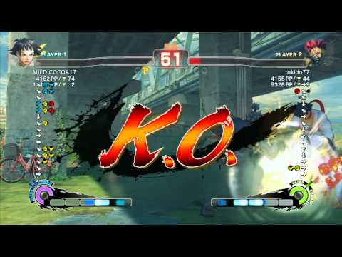 SSF4 AE: MILD COCOA17 (Makoto) vs Tokido (Akuma) - Ranked Match (720p HD)