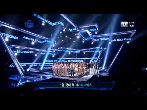Mnet MCD - f(x) Pinocchio 1st Win [110505]