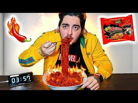 I ATE THE SPICIEST NOODLES IN THE WORLD!