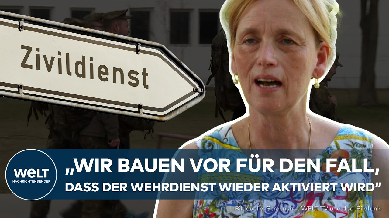 DEUTSCHLAND: Zivildienst vor dem Comeback? „Wir bauen bereits vor“ – Prien wird deutlich!