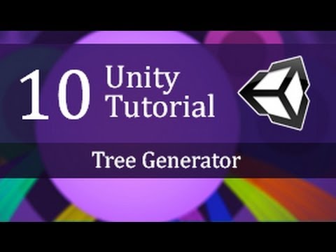 10 Unity Tutorial Tree Generator Create a Survival Game