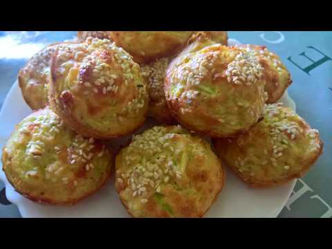 Slani mafini sa tikvicom/Brz i zdrav dorucak