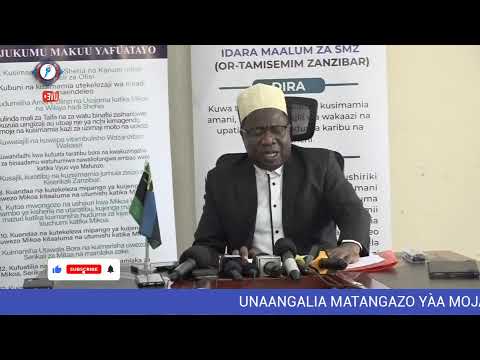 LIVE WAZIRI KITWANA AKIZUNGUMZA NA WAANDISHI WA HABARI OFISINI KWAKE LEO