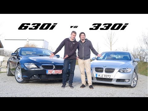 BMW 630i (E64) vs 330i (E92) Vergleich: 3.0L 6-Zylinder unter 20.000Euro | Fahr doch