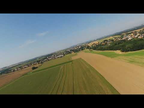 Parrot Disco 2020-08-15 16:11 - Flying manually in high winds (Polanka nad Odrou)