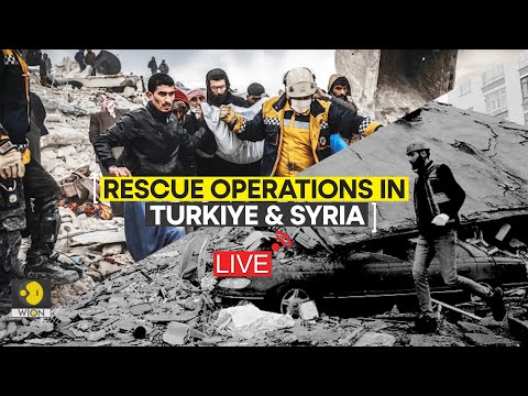Devastation in Turkiye Live: Aftershocks hamper rescue efforts in Turkiye | English News Live | WION