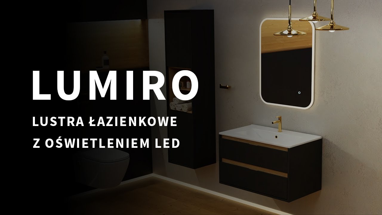 Lumiro - lustra łazienkowe z oświetleniem LED