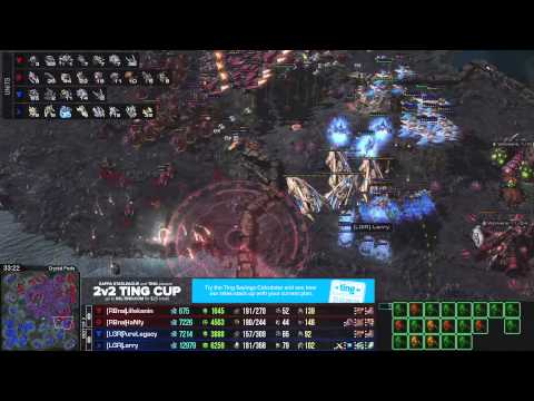 Lillekanin+Hanfy vs PureLegacy+Larry Game 1 2v2 Ting Cup