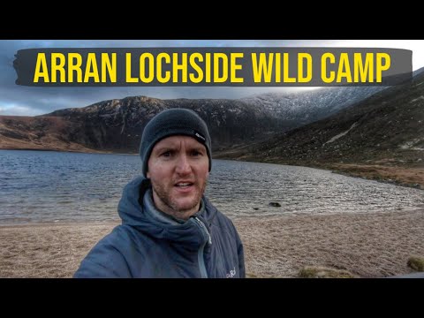 Lochside Wild Camp on the Isle of Arran (Coire Fhionn Lochan)
