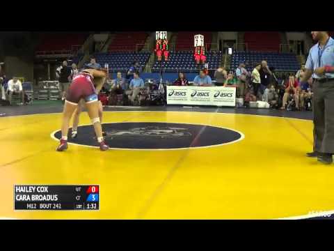 124 Cons. Round 5 - Cara Broadus (Connecticut) vs. Hailey Cox (Utah)