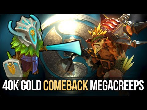 36k Gold INSANE Rapier Megacreeps Comeback by Loda Stack — The International 2017