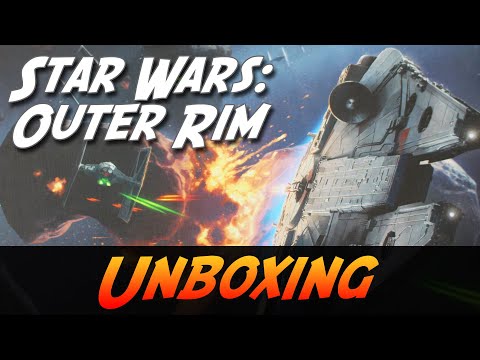 Star Wars: Outer Rim - Brettspiel Unboxing (FFG) | Abenteuer Brettspiele