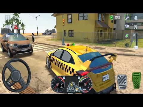 New Real Taxi Driver 3D - Taxi Simulator Car Game Android Gameplay