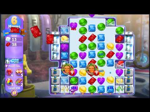 Wonka's World of Candy Level 238 - NO BOOSTERS + FULL STORY 🍫 | SKILLGAMING ✔️