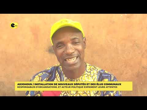Adjohou / installation de nouveaux députés et des élus communaux:responsables d'organisations...