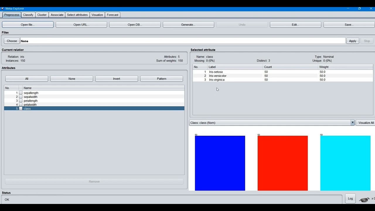 Classification in Data Mining or Machine Learning using Weka
