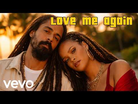 Damian Marley ft Rihanna - Love Me Again (Official Lyrics Video)