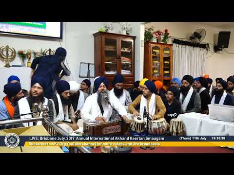 015 Brisbane July 2019 Thursday Evening - Bhai Satnam Singh Jee Gurdaspur
