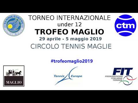 Torneo Internazionale U12 - Trofeo "Maglio" 2019 - Circolo Tennis Maglie (Italy)
