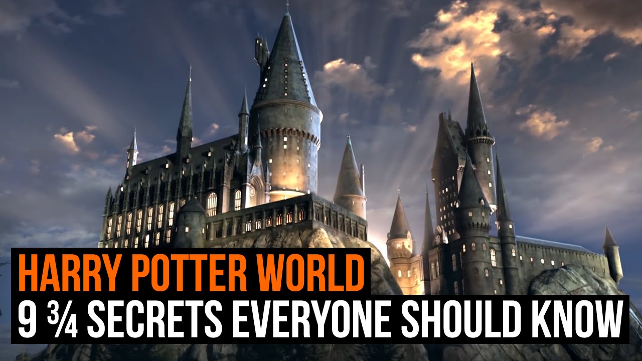 Inside The Wizarding World of Harry Potter - 9Â¾ secrets everyone should know - YouTube