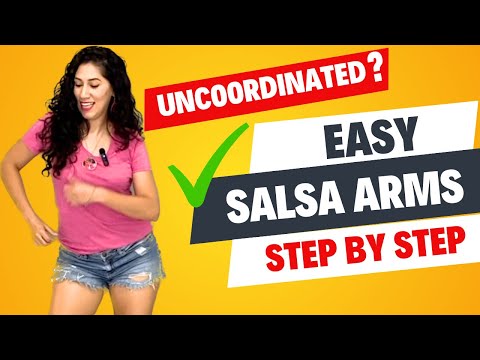 Natural SALSA ARMS in 5 EASY STEPS [ Absolute BEGINNERS ]🕺🏽💃🏽