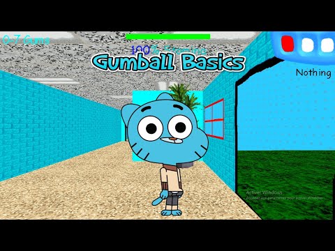 Gumball's Basics in Cartoon and Gumballs Android (Baldi's Basics Mod Android)