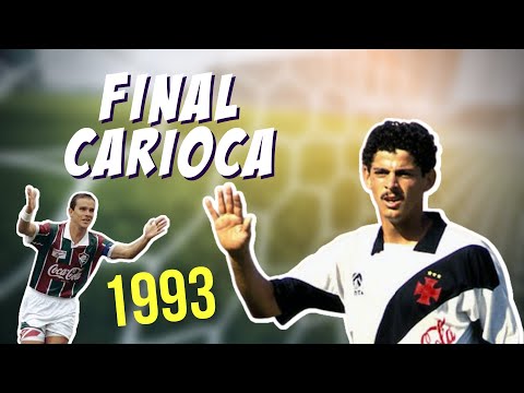 FINAL CARIOCA 1993 - VASCO x FLUMINENSE - MELHORES MOMENTOS