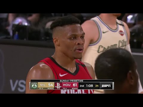 Russell Westbrook Full Play vs Milwaukee Bucks | 08/02/20 | Smart Highlights
