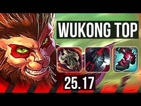 WUKONG vs AATROX (TOP) | Dominating | NA Challenger | 25.17