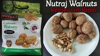 Nutraj California Inshell Walnuts Review in Hindi | Rs 479 per KG