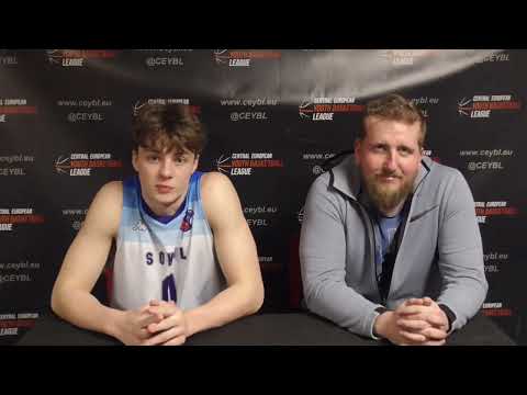 CEYBL U19 - Press conference, 6.4.2023, Sokol Pražský - Science City Jena