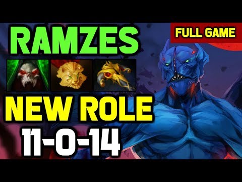EG Ramzes practicing new offlane role w/ old VP Teammates