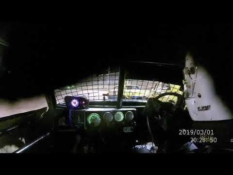 Archerfield Speedway - Nostalgia Sedans - 29 Feb 2020 - Heat 3 - In Car with Eric Tasker