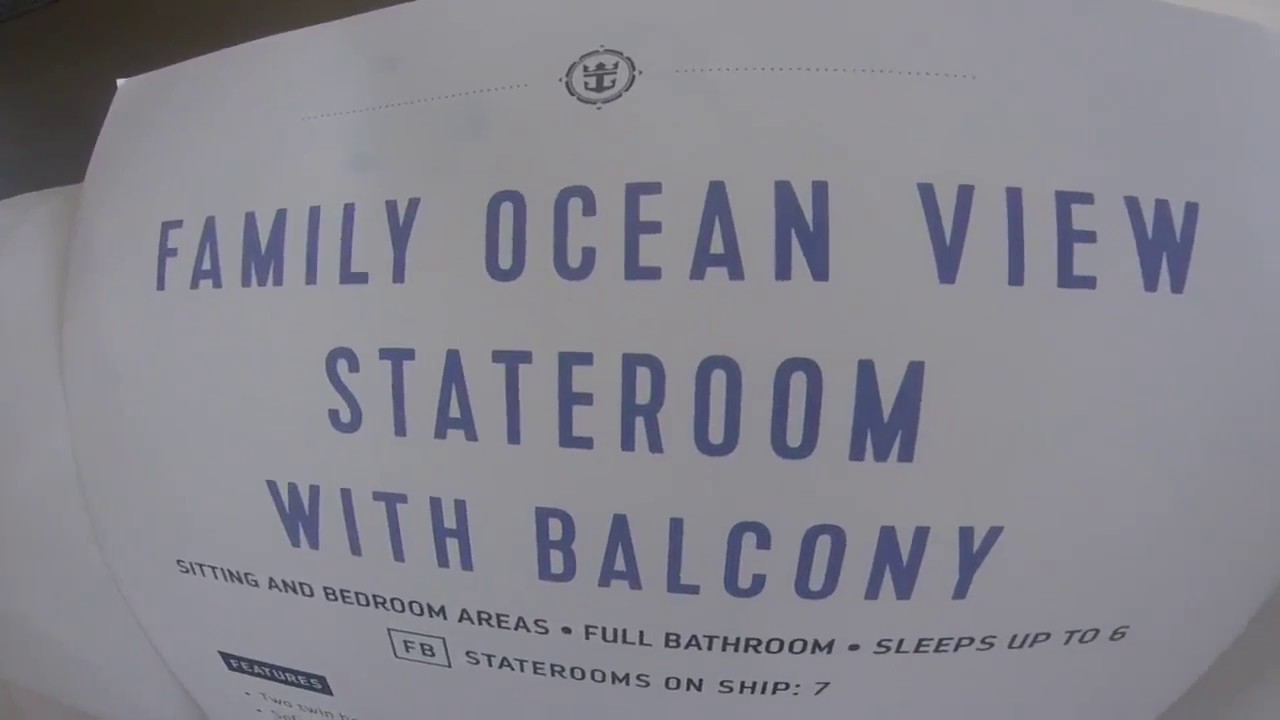 Harmony of the Seas - Cabin 7730 - Video 1