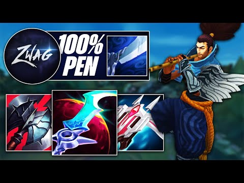 I Tried ZWAG's Full Armour Penetration Build! I 1v9'd! - League of Legends