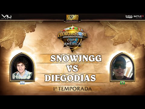 [PT-BR]Snowjngg x DiegoDias - J4 - Ro8 - Hearthstone Copa América